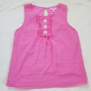 Lilly Pulitzer Silk Ruffle Bib Tank | 4